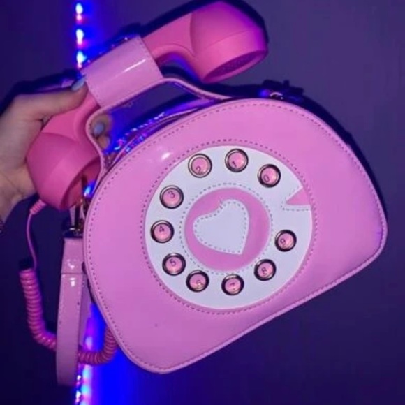NEW INVENTORY 💞Telephone Design Satchel Bag💞 - Picture 9 of 9